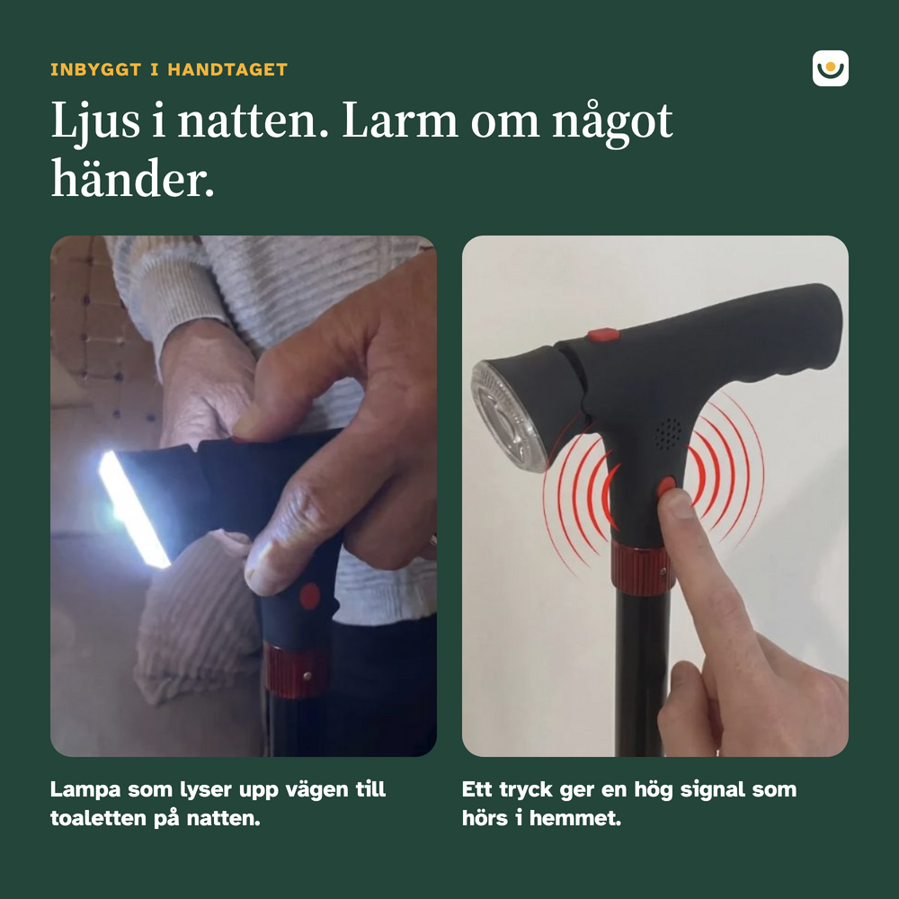 En støtte som er der når du ikke er det
